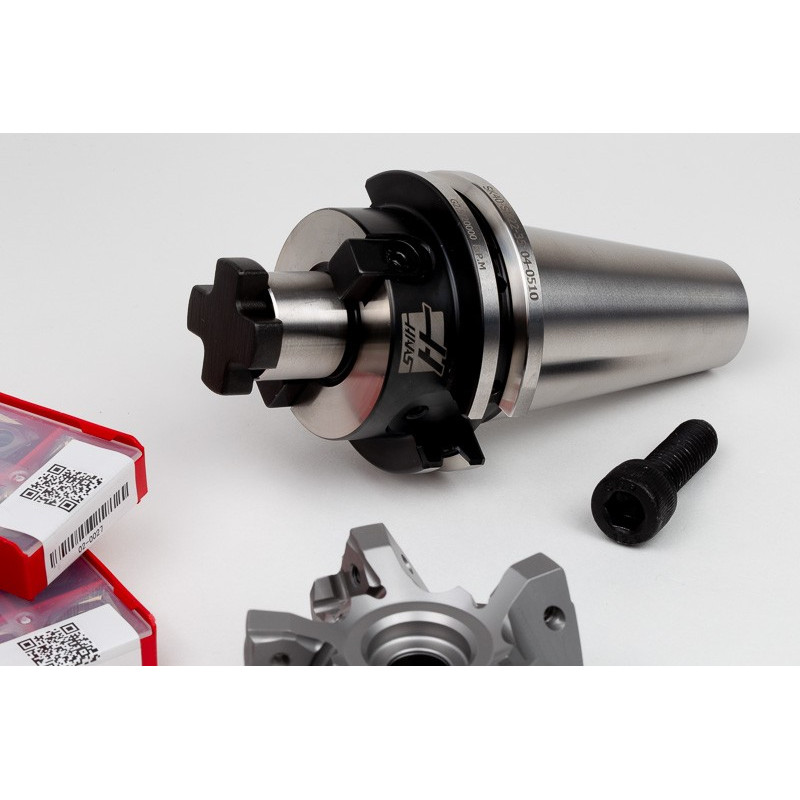 HS6NP, комплект для фрезерування насадок діаметром 63 мм, тримач SK40/DIN, калібрована довжина 35 мм, клас сплаву HN25, TSC