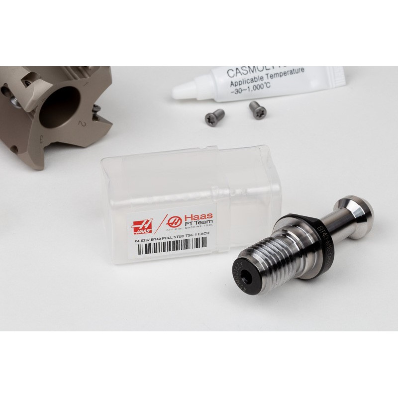 HPAL, 50mm Diameter Complete Shell Mill Kit, BT40 Holder, 40mm Gage Length, Grade HN25A, TSC