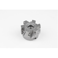 HAPN, насадний фрезер Ø 63 мм, напрямний отвір 22 мм x кут нахилу 90°, 6 зубців, позитивна/негативна геометрія