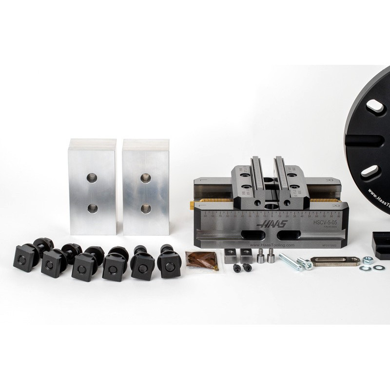 5" (130mm) Self-Centering Vise and Adapter Kit for 310 Rotaries