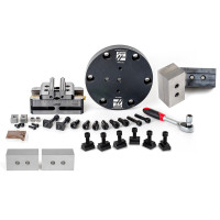 Комплект самоцентруючих лещат 3 дюйми (75 мм) та адаптера для роторних верстата 160/210