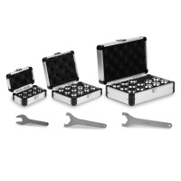 Комплект 35-елементних метричних цангових різьбових цанг ER; ER16, ER25 та ER32