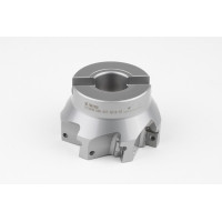 HAPN, насадний фрезер Ø 80 мм, напрямний отвір 27 мм x кут нахилу 90°, 7 зубців, позитивна/негативна геометрія