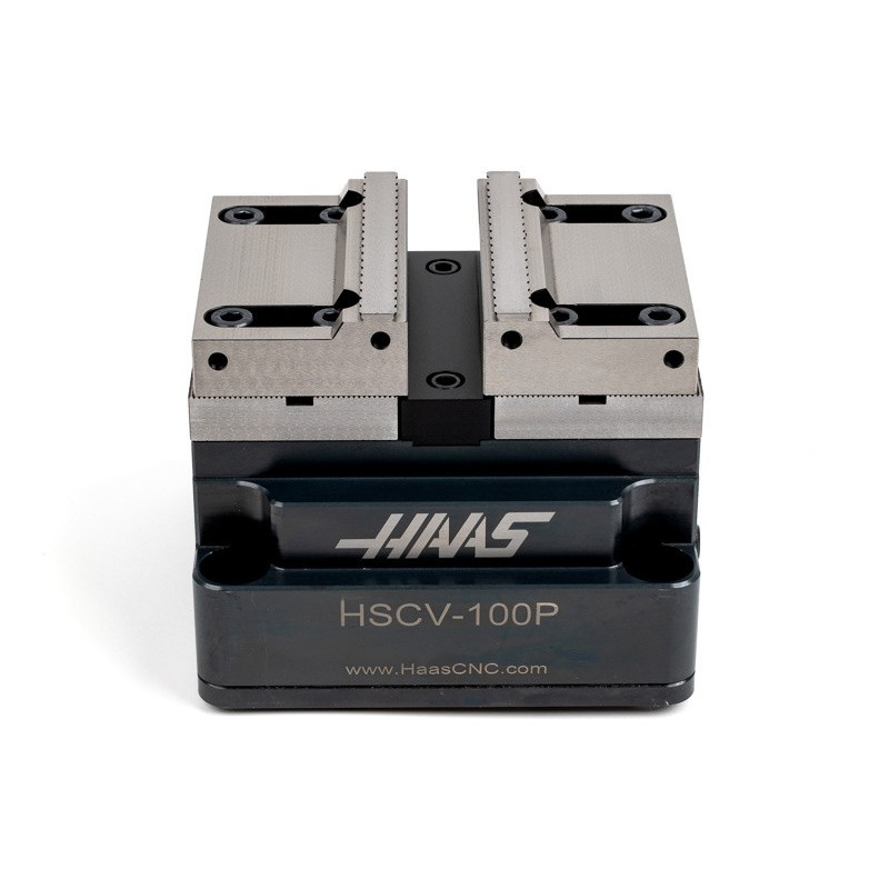 100mm (4") Pneumatic Self-Centering Manual Vise Kit for Haas TRT310