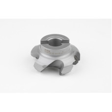 HSPP, насадна фреза Ø 63 мм, напрямний отвір 22 мм x кут нахилу 45°, 5 зубців, позитивна/позитивна геометрія