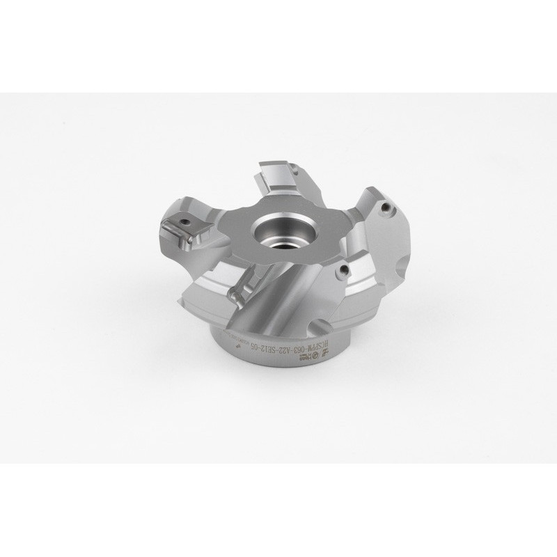 HSPP, 63mm Ø Shell Mill, 22mm Pilot Bore x 45° Lead Angle, 5 Flute, Positive/Positive Geometry