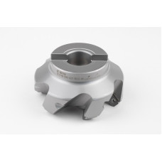 HSPP, насадний фрезер Ø 80 мм, напрямний отвір 27 мм x кут нахилу 45°, 6 зубців, позитивна/позитивна геометрія