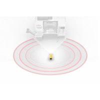 Комплект із 4 лазерних сканерів площини для коботів/HRP 275°, дальність сприйняття 4 м (13 футів)