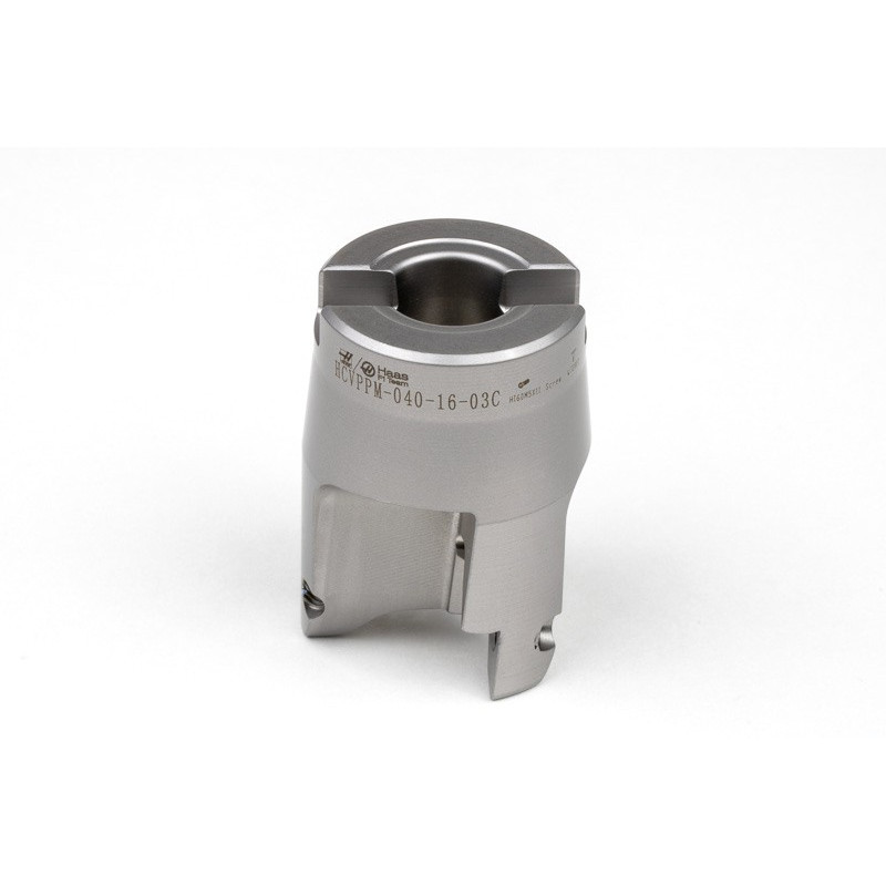 HVPP, 40mm Ø Shell Mill, 16mm Pilot Bore x 90° Lead Angle, 3 Flute, Positive/Positive Geometry, TSC