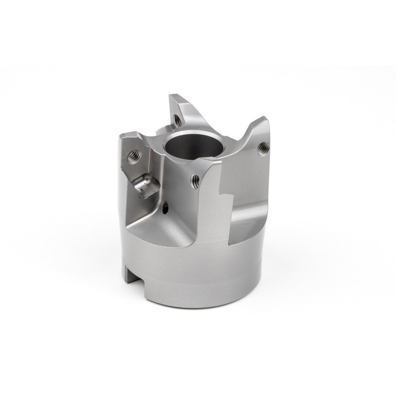 HVPP, 50mm Ø Shell Mill, 22mm Pilot Bore x 90° Lead Angle, 4 Flute, Positive/Positive Geometry, TSC