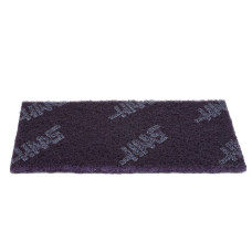 Haas Abrasive Pad, 6" Width x 9" Length, Silicon Carbide, 600 Grit, Fine-Grade - Pack of 10