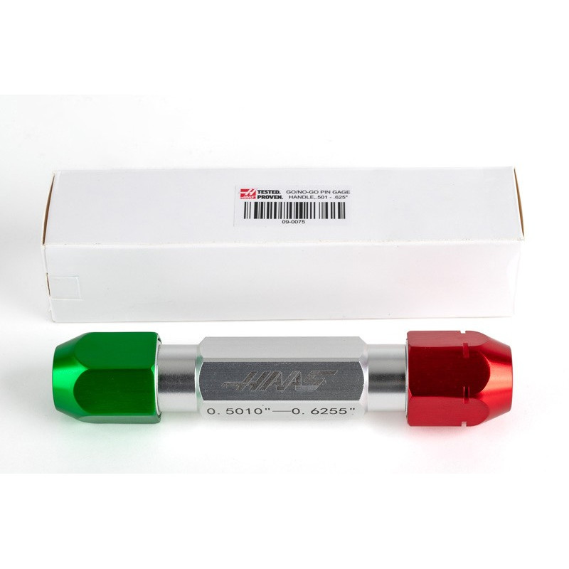 GO & NO-GO Pin Gauge Handle, 0.501 - 0.625"
