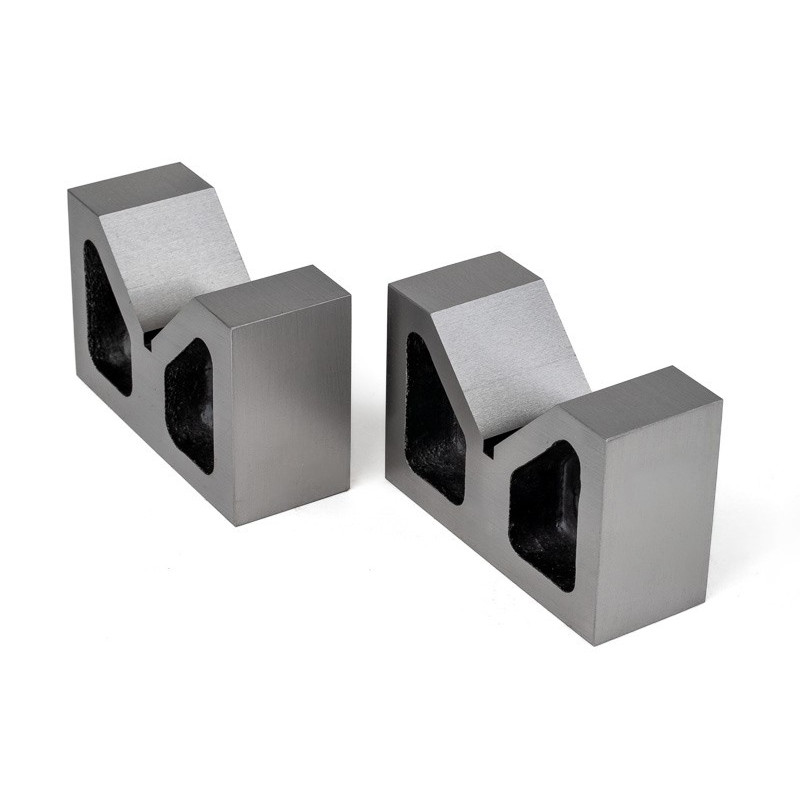 Cast Iron V-Block Pair, 101x65x39mm, 78mm Ø Workpiece Capacity