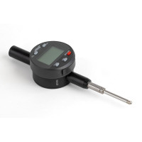 Digital Drop Indicator, 1" (25mm) Range, 0.0002" (0.005mm) Accuracy, Flat Back