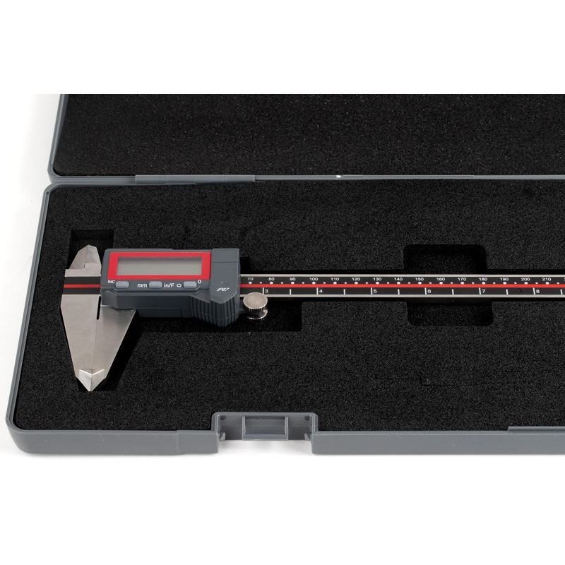 12" (300mm) Digital Caliper, 0.0005" (0.01mm) Resolution, Shockproof