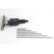 0-6" (0-150mm) Digital Depth Micrometer, 4" (102mm) Base, 0.00005" (0.001mm) Resolution