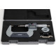 25-50mm (1-2") Digital Blade Micrometer, 0.001mm(0.00005") Resolution, 0.01mm Graduation
