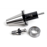 Комплект для калибровки щупа из 3 предметов, SK50/DIN, магнитный кольцевой калибр