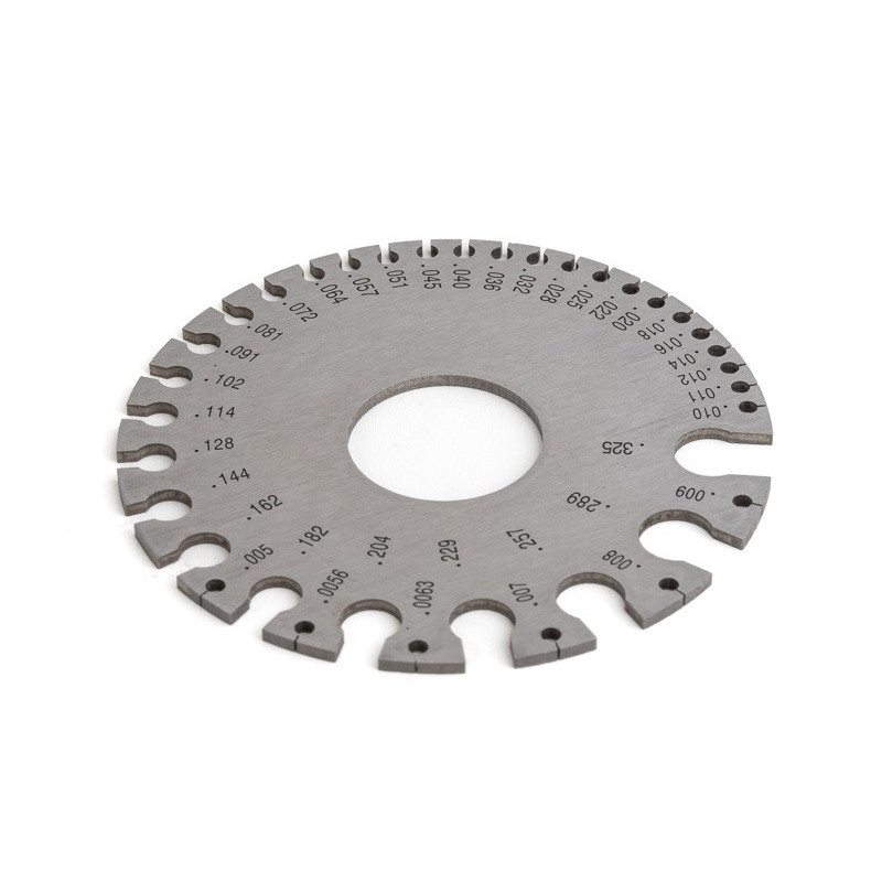 Wire Thickness Gauge, 0 - 36.0 ga. / 0.325 - 0.005"