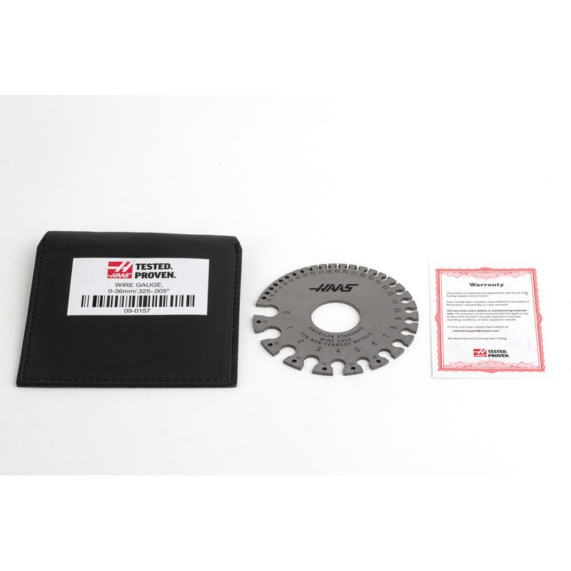 Wire Thickness Gauge, 0 - 36.0 ga. / 0.325 - 0.005"