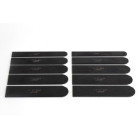 Magnetic Parallel Set, 150mm Length x 2.5mm Width, 25-47mm Height, 5 Pairs