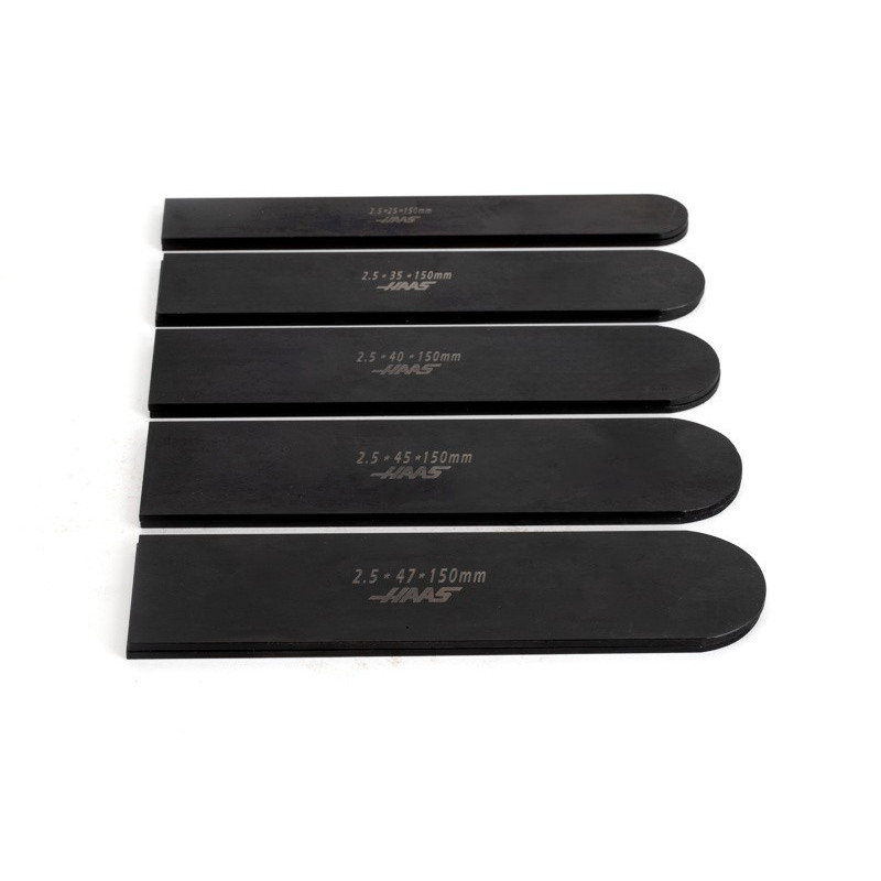 Magnetic Parallel Set, 150mm Length x 2.5mm Width, 25-47mm Height, 5 Pairs
