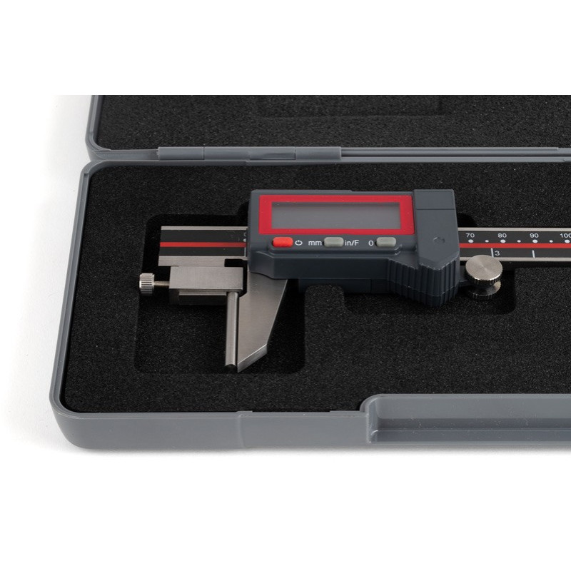 6" (150mm) Digital Tube Caliper, 0.0005" (0.01mm) Resolution