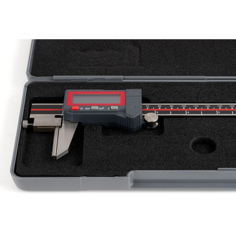 8" (200mm) Digital Tube Caliper, 0.0005" (0.01mm) Resolution