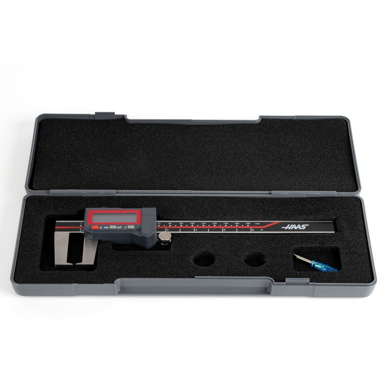 6" (150mm) Digital Outside Groove Caliper, 0.0005" (0.01mm) Resolution
