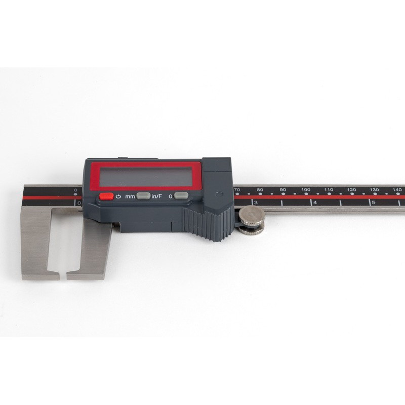 6" (150mm) Digital Outside Groove Caliper, 0.0005" (0.01mm) Resolution