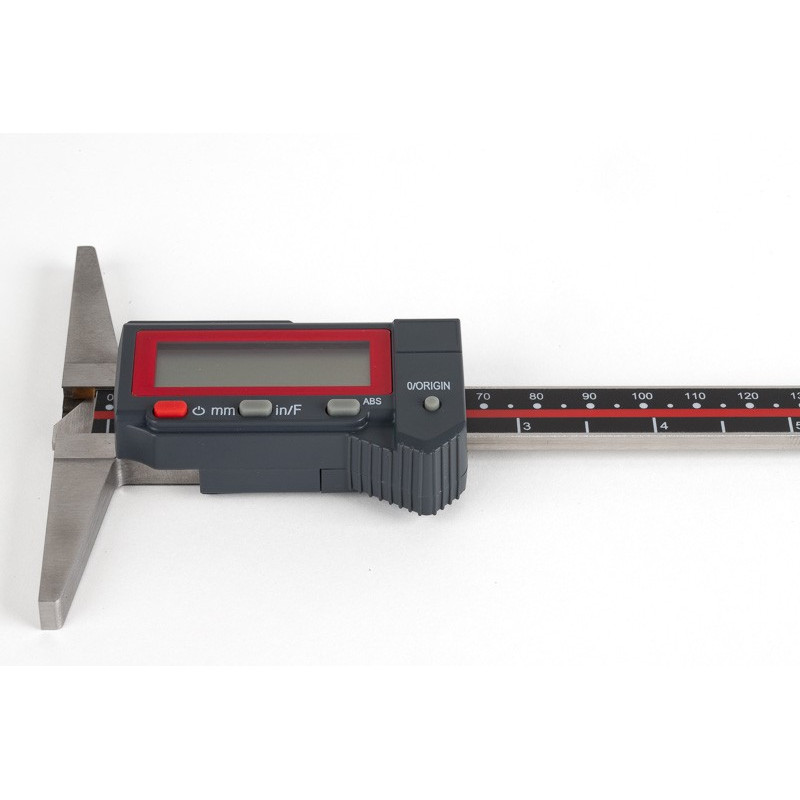6" (150mm) Absolute Digital Depth Caliper, 0.0005" (0.01mm) Resolution