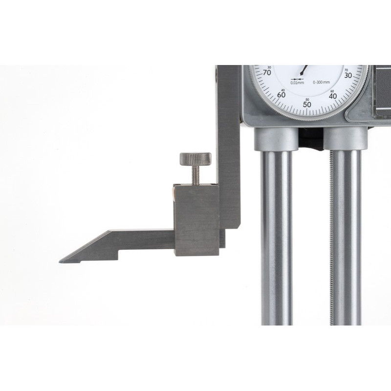 300mm Double-Beam Dial Height Gauge, 0.01mm Graduation, ± 0.04mm Accuracy