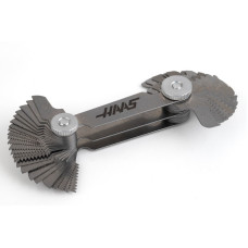 52-елементний калібр кроку різьби, метричний та уніфікований