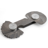 32-елементний радіусний калібр, 7,5 мм - 15,0 мм