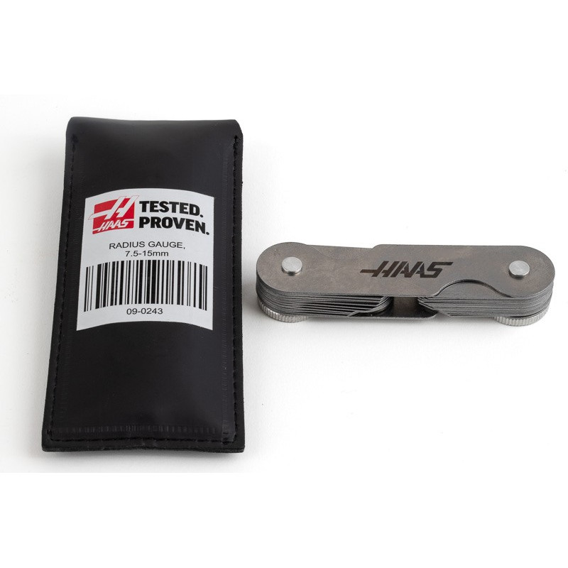 32-елементний радіусний калібр, 7,5 мм - 15,0 мм