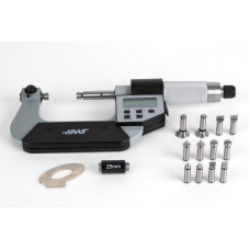 1-2" (25-50mm) Universal Digital Micrometer , 7-Piece Anvil Set, 0.00005" (0.001mm) Resolution