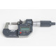 0-25mm (0-1") Digital Outside Micrometer, 0.001mm (0.00005") Resolution, 0.01mm Graduation