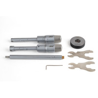 12-20 мм, набір 3-точкових мікрометрів для внутрішнього отвору, градуювання 0,005 мм