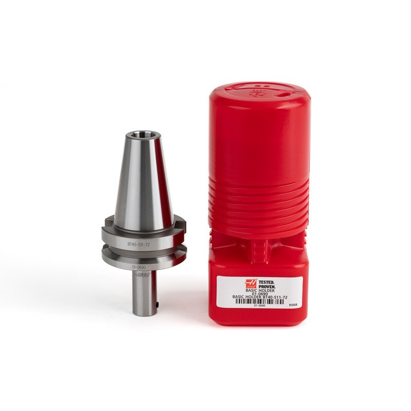 BT40 Boring Head Holder, 11mm Pilot Bore x 72mm Gage Length, TSC