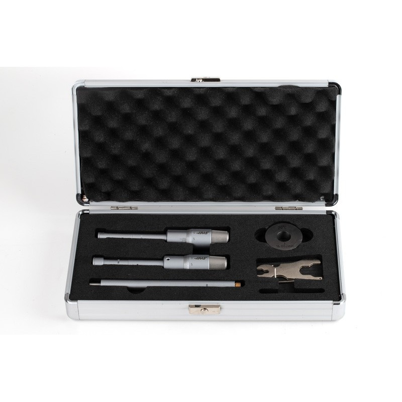 12-20 мм, набір 3-точкових мікрометрів для внутрішнього отвору, градуювання 0,005 мм