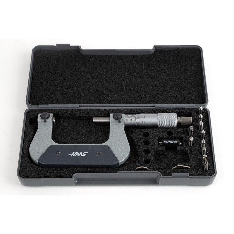 25-50mm Screw Thread Micrometer, 0.01mm Graduation