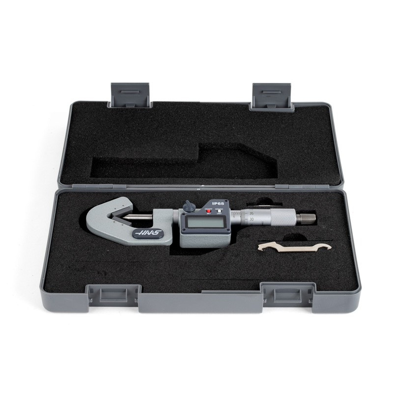 1-15mm (0.039-0.591")  Digital V-Anvil Micrometer, 3 Flute, 0.001mm (0.00005") Resolution, 0.01mm Graduation