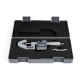 1-15mm (0.039-0.591")  Digital V-Anvil Micrometer, 3 Flute, 0.001mm (0.00005") Resolution, 0.01mm Graduation