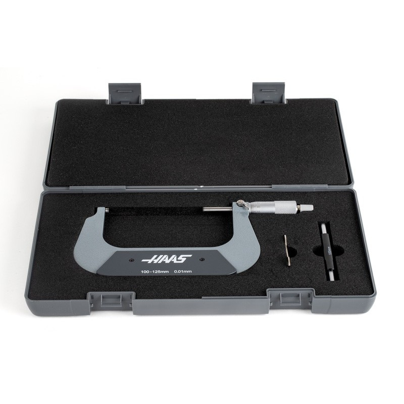 100-125mm Outside Micrometer, 0.01mm Graduation, Thermal Protection