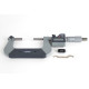 25-50mm (1-2") Digital Gear Micrometer, 0.001mm (0.00005") Resolution, 0.01mm Graduation