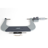 Цифровий мікрометр для вимірювання зубчастих коліс 125-150 мм (5-6 дюймів), роздільна здатність 0,001 мм (0,00005 дюйма), ціна поділки 0,01 мм