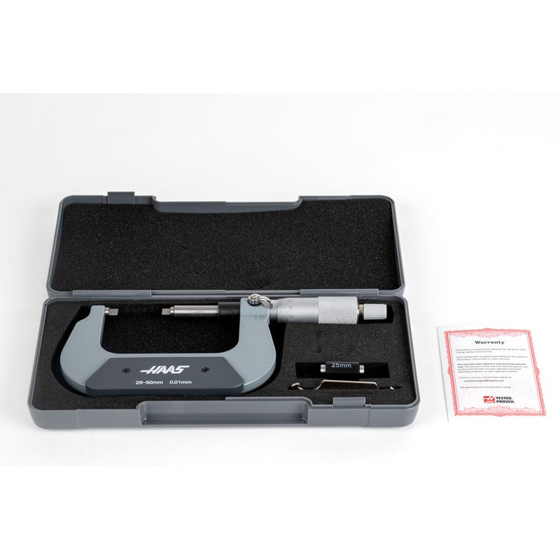 25-50mm Blade Micrometer, 0.01mm Graduation