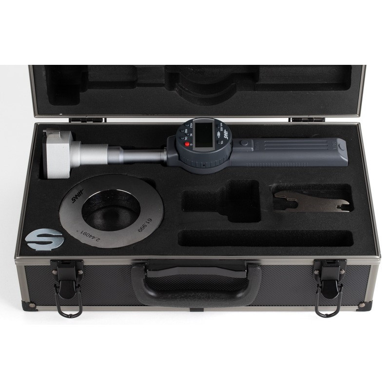 2.5-3" (62-75mm) Digital Snap Bore Gauge, 0.00005 in (0.001mm) Resolution