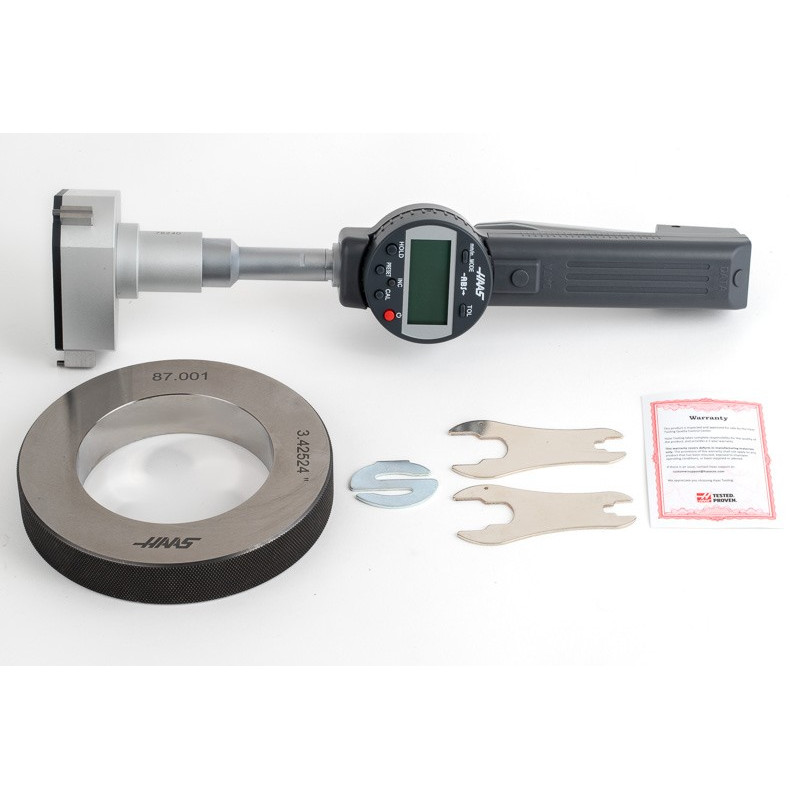 3.5-4" (87-100mm) Digital Snap Bore Gauge, 0.00005 in (0.001mm) Resolution