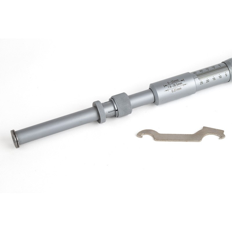 0-25mm Internal Groove Micrometer, 0.01mm Graduation